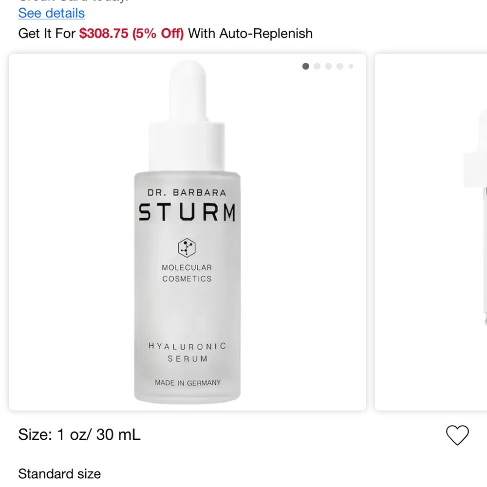 Dr. Barbara Sturm Hyaluronic Serum - Clear and White